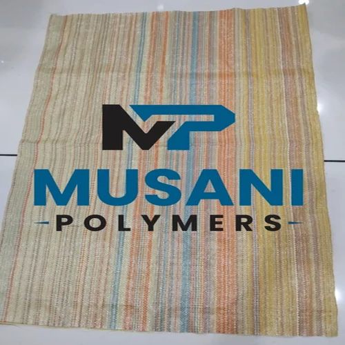 MUSANI POLYMERS Striped Multicolored PP Woven Fabric Rolls