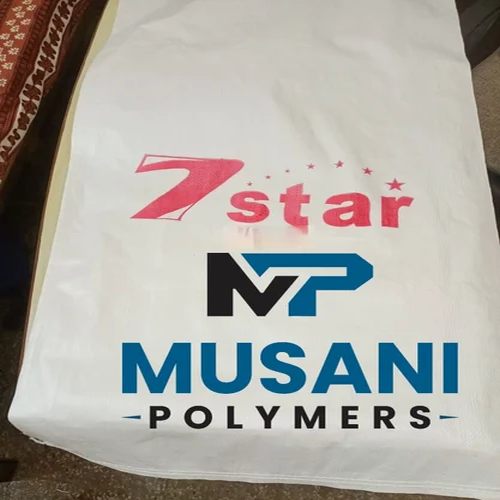 Printed PP Woven Besan Packaging Bags Standard Bottom Stitched