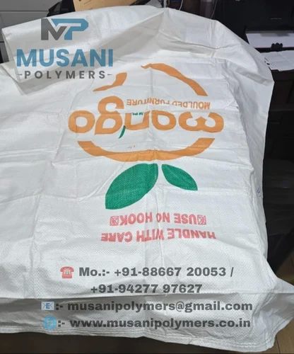 Printed PP Woven Big Size Bags Standard Bottom Stitched