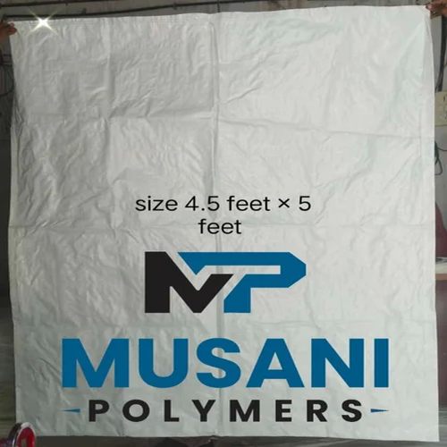 Plain PP Woven Corrugated Box Packaging Bags Bottom Stitched