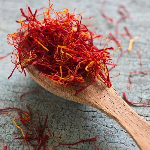 Raw Pure Kashmiri Saffron, Color : Red, Grade Standard : Food Grade, Packaging Type : Plastic Box