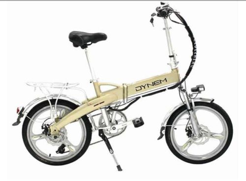 Polished F005 Dynem Swift Folding Electric Bicycle