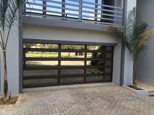 Polished Aluminum Garage Door, Color : Multicolor for Industrial