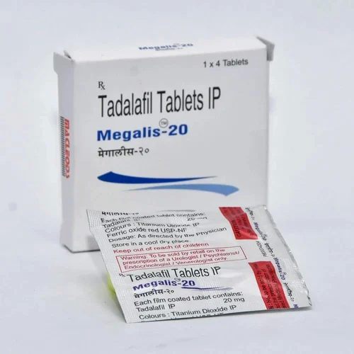 Megalis-20 Tablets, Composition : Tadalafil For To Treat Erectile Dysfunction