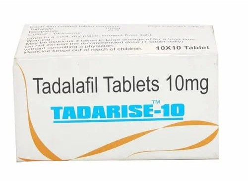 Tadarise-10 Tablets, Composition : Tadalafil