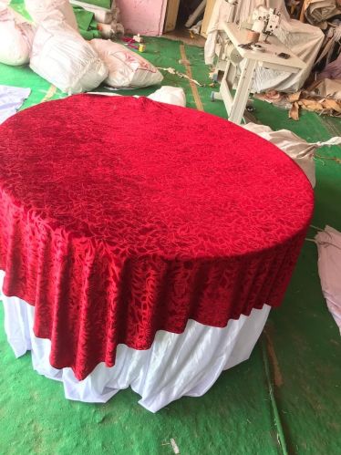 Cotton Plain Round Table Covers Multisizes