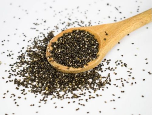 Natural Chia Seeds, Color : Black, Grade Standard : Food Grade