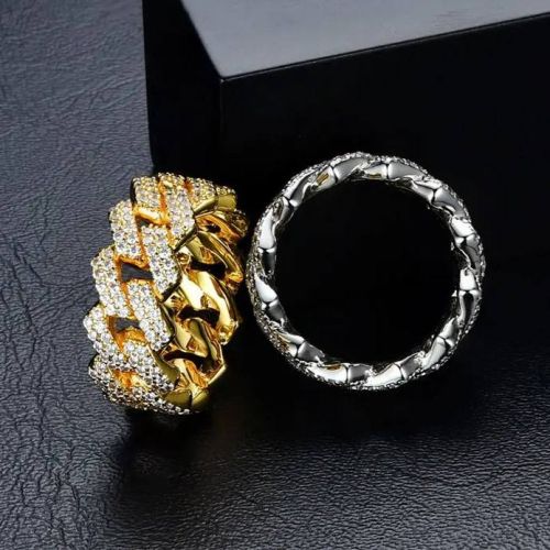 14k Solid Gold Ring, Color : Golden, Gender : Unisex