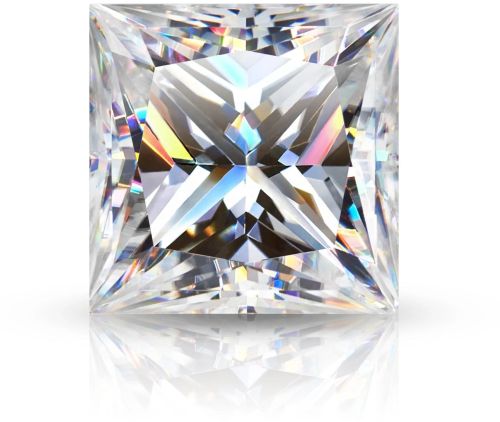 Polished Princess Cut Diamond, Color : Silver Modern