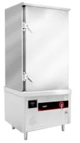 Stainless Steel Commercial Rice Steamer, Color : Silver For Cooking