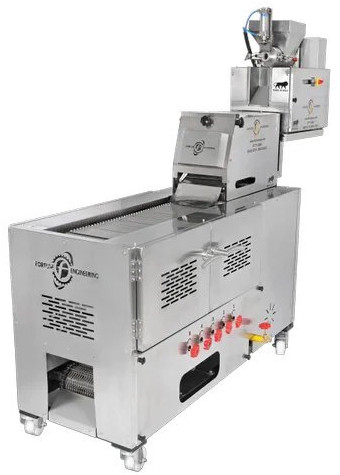 Electric Stainless Steel Semi Automatic Chapati Making Machine