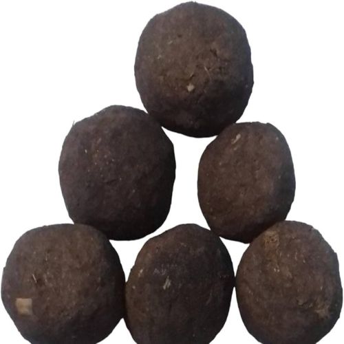 Cow Dung Balls, Color : Brown