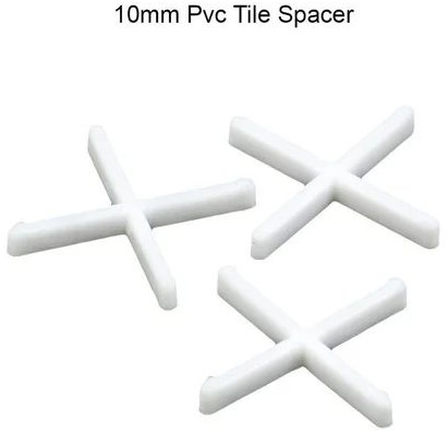 10mm PVC Tile Spacer, Color : White, Packaging Type : Packet