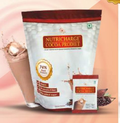 Nutricharge Cocoa Prodiet Shake Powder, Packaging Size : 500gm