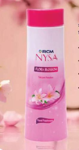 Nysa Flora Blossom Talc, Color : White, Purity : 100%