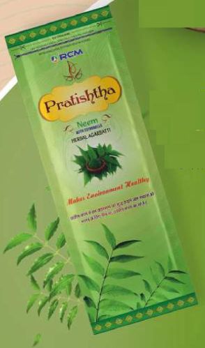 Pratishtha Neem Incense Sticks, Color : Green