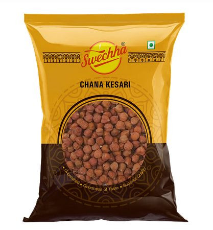 Organic Swechha Kesari Chana, Color : Brown, Packaging Size : 400 Gm