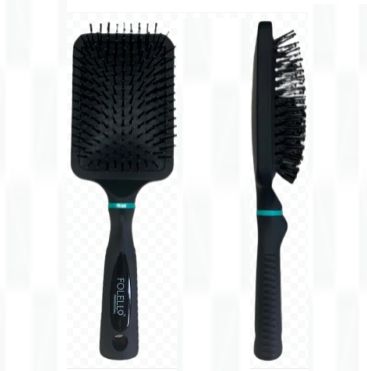 Ceramic Premium Collection Black Paddle Hair Brush