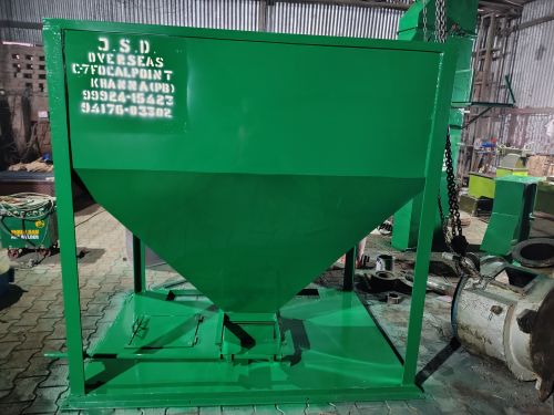 Metal Hopper Bin, Capacity : 1000, Certificate : Iso for Industrial