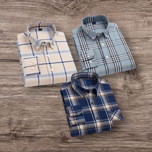 Sparkle Plus Regular Collar Cotton Designer Shirt M, XL, XXL