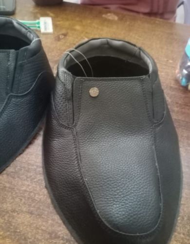 Mens Formal Brown Toe Leather Shoes, Outsole Material : TPR