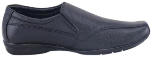 Mens Leather Formal Shoes, Color : Black