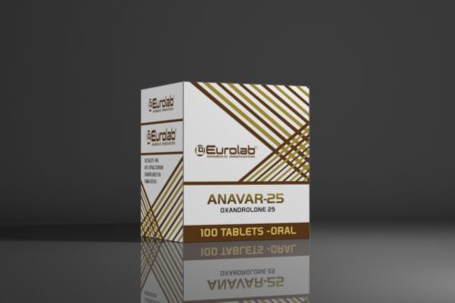 Eurolab Anavar 25 Mg Tablet, Packaging Type : Bottle