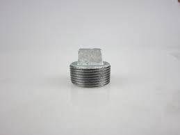 Galvanized Iron Plain Plug For Plumbing