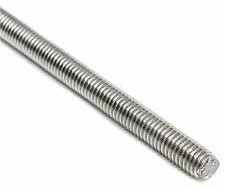 Polished. Mild Steel Threaded Rod For Industrial Use