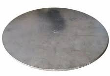 Round Mild Steel Dummy Plate, Color : Silver For Industrial Use