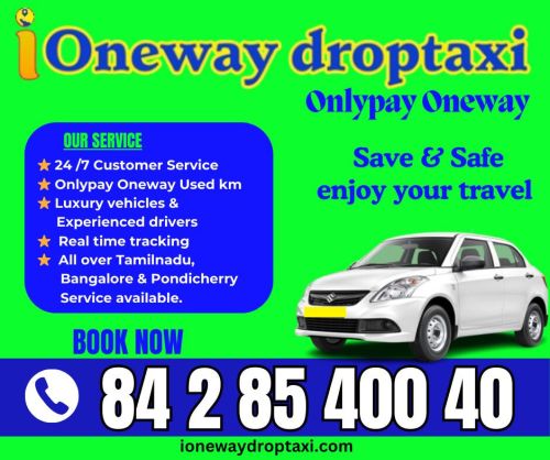 One Way Drop Taxi Services For One-way Rental