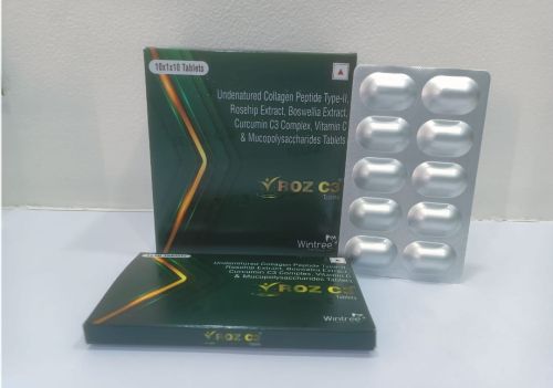 Roz C3 Tablets, Packaging Type : Strips, Strips For Clinic, Hospital