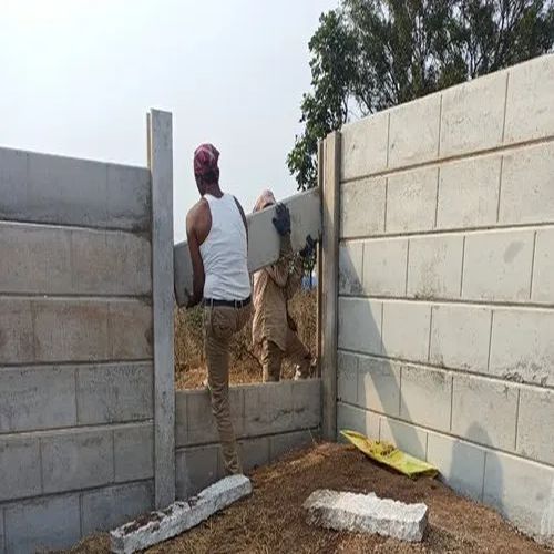 RCC Precast Boundary Wall Installation Service