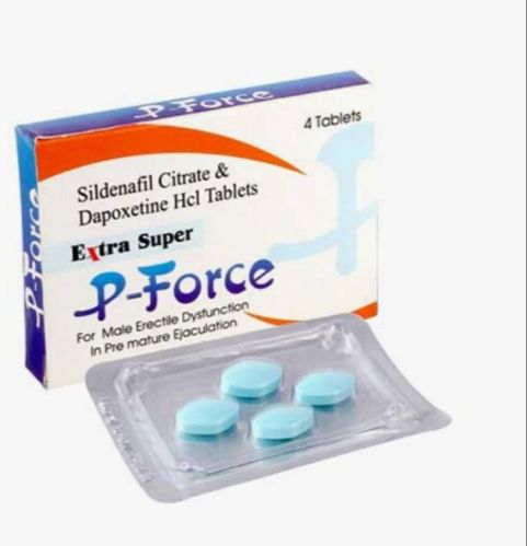 Extra Super P-force Tablets, Grade Standard : Medicine Grade