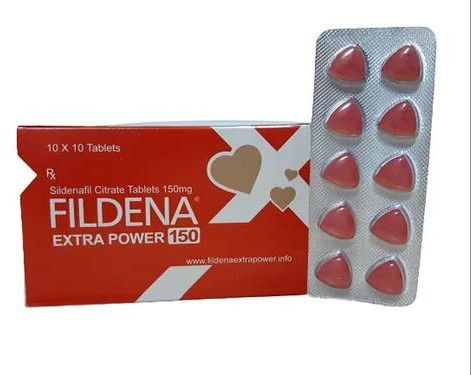 Fildena Extra Power 150 Mg Tablets, Grade : Medicine Grade