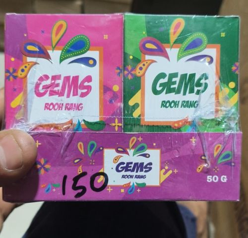 50gm Gems Rooh Rang Holi Colour, Form : Powder