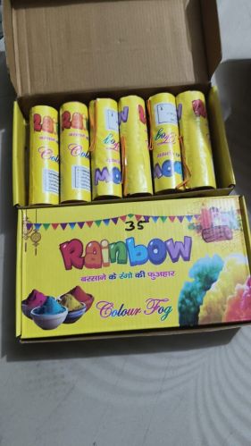 Rainbow Fog Colour Smoke, Packaging Type : Plastic Box for Functions