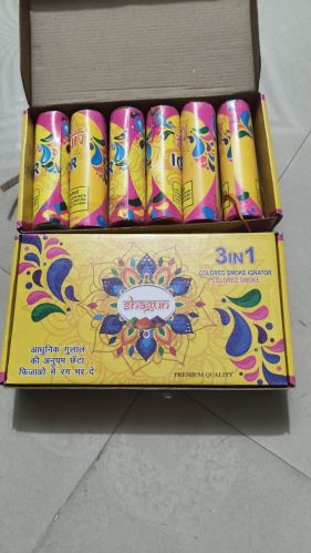 Shagun 3in 1 Colour Smoke Ignitor Pyro