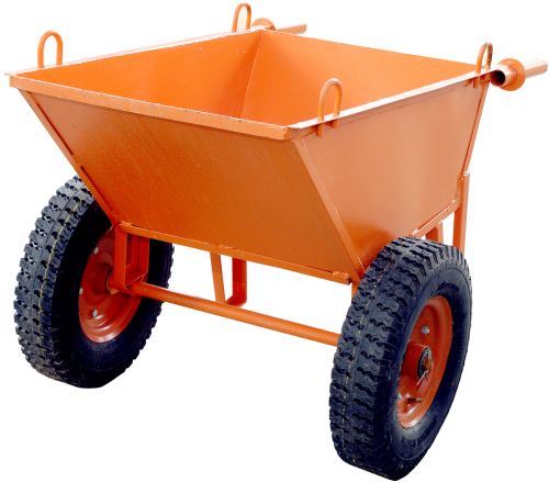 Double Wheel Barrow, Packaging Type : orange for Cleaning Purpose