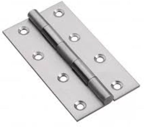 Polished Stainless Steel door hinges, Packaging Type : Silver