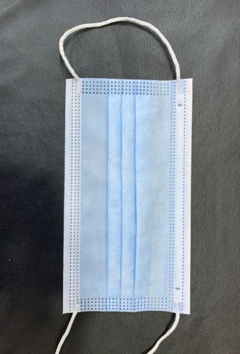 Non-Woven All face mask, Number of Layers : 3 Ply