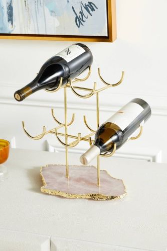 Polished Wine Bottle Stand, Packaging Type : Light Yellow
