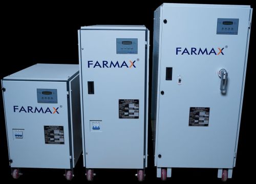 Servo voltage stabilizer, Brand Name : Farmax, Output Voltage : 230