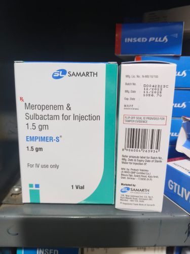 Empimer-s 1.5gm Injection, Packaging Type : Box