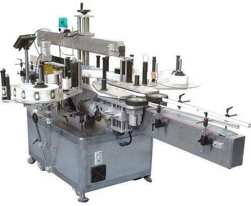 Double Side Sticker Labeling Machine, Color : Grey