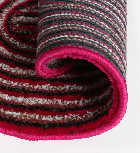 Tufted Luxury Multicolor Oval Bathroom Mat 16x23 Inchs for Floor Use