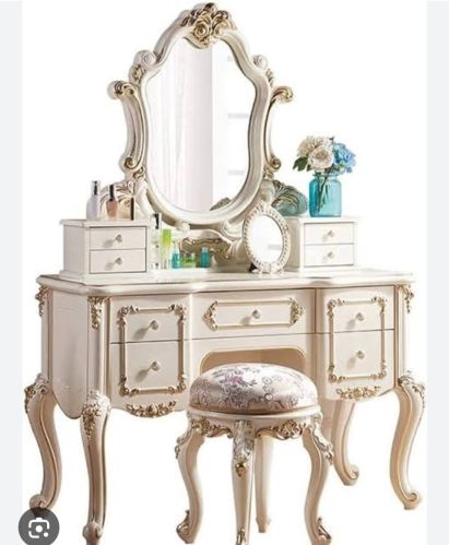 Polished Dressing Tables, Packaging Type : White
