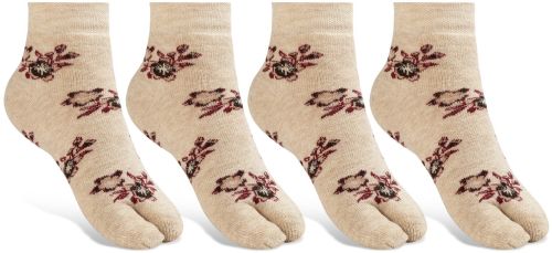 Printed Ladies Spandex Socks, Color : Multicolors All Sizes