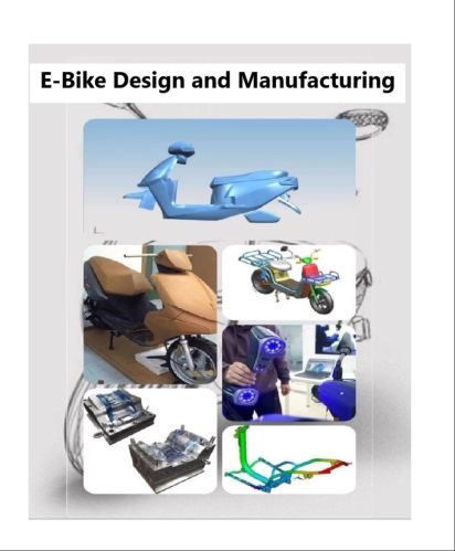 E-bike Automotive Parts 3d Scanning Designing Service