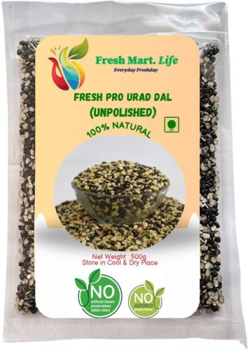Organic Unpolished Urad Dal, Packaging Size : 1Kg